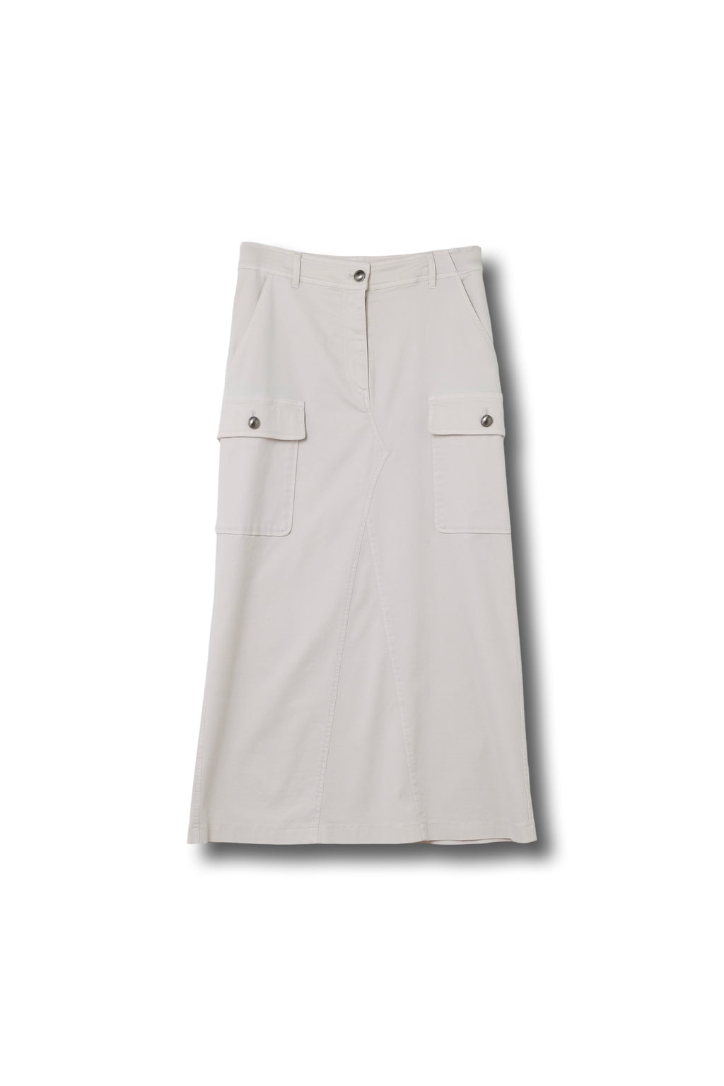 【24AW商品-24142000】製品染めロングカーゴスカート