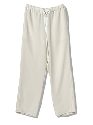 【23AW商品-23144007】ポリエステルダブルクロス ドロストパンツ