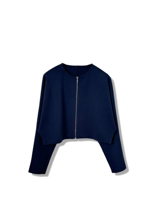 【24AW商品-24853004 】 ポリエステルレーヨンポンチボレロ