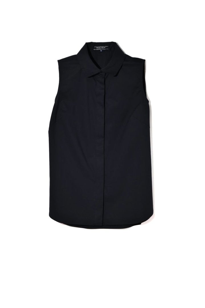 【991390000】コットンノースリーブシャツ