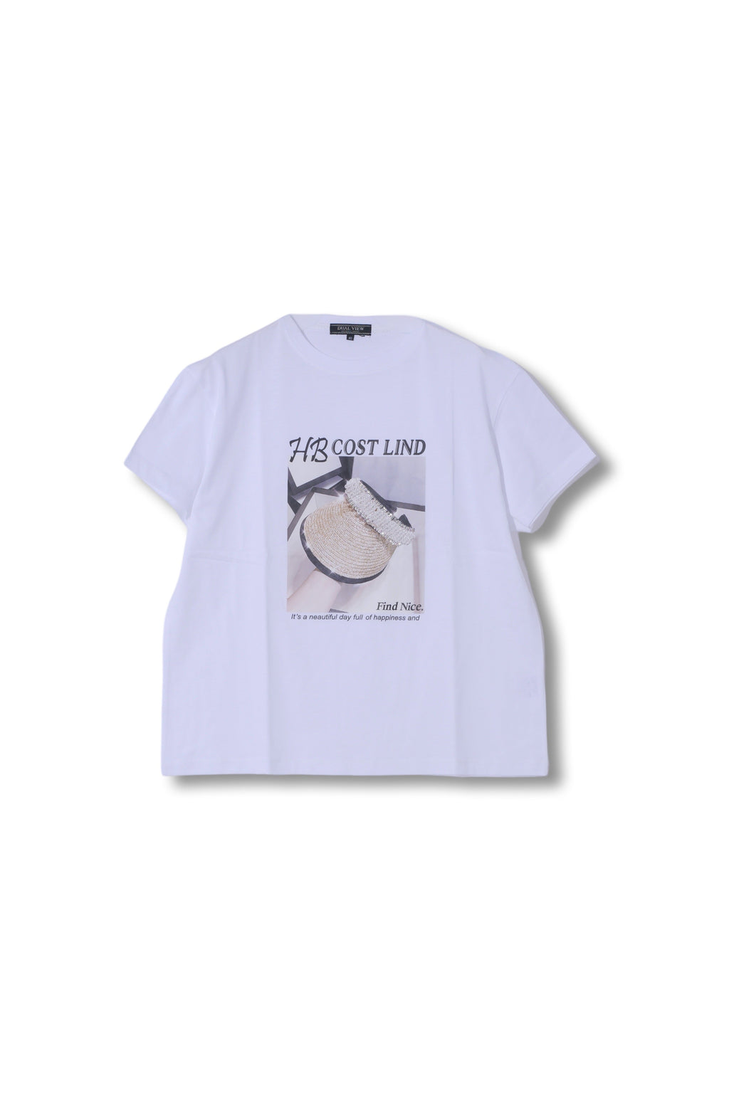 【25SS商品-25818004】サンバイザーTシャツ