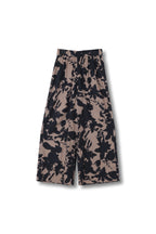 【25124017】シャドーフラワープリントワイドパンツ