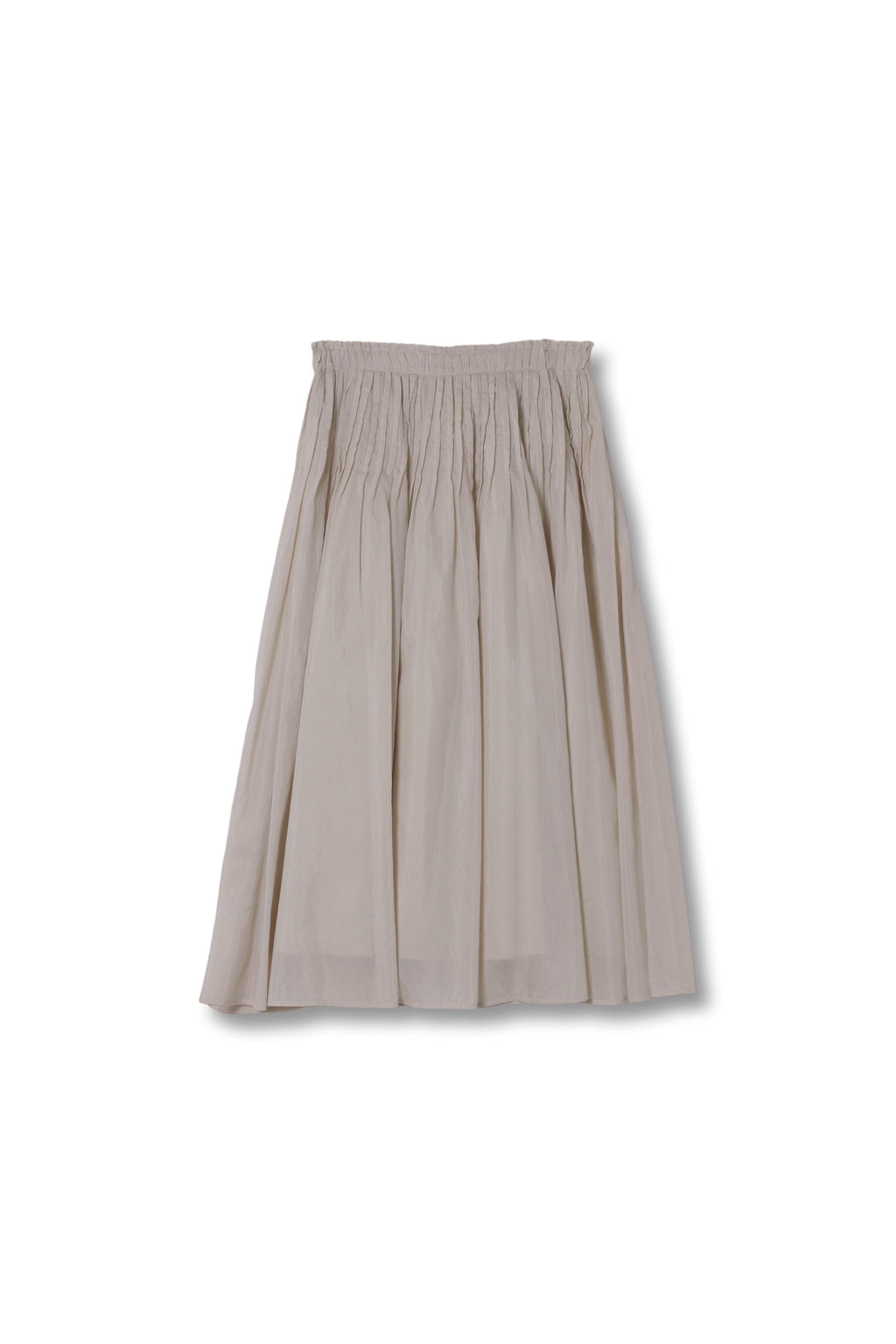 【25SS商品-25122026】コットンシルクピンタックスカート