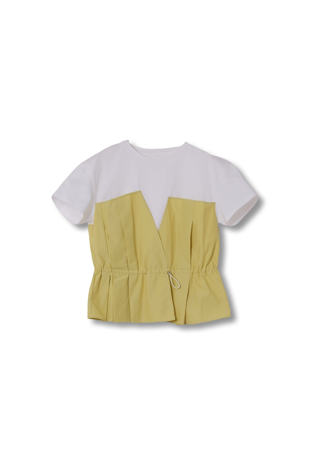 【25SS商品-25828020】タフタコンビネーション Tシャツ
