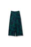 【25124017】シャドーフラワープリントワイドパンツ