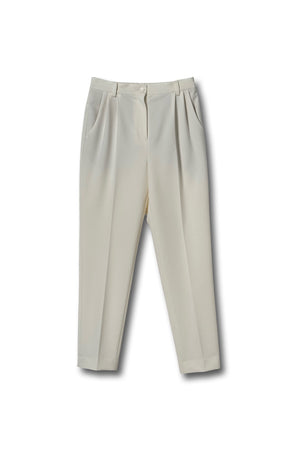 【25AW商品-25144002】ダブルクロステーパードパンツ