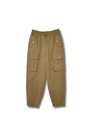 【25AW商品-25144003】綿ポリエステルカーゴパンツ