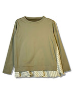 【24AW商品-24848001】レイヤードライクカットソー