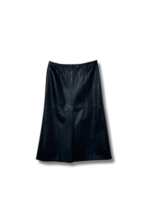 【24AW商品-24142011】イタリア製ナッパ素材スカート