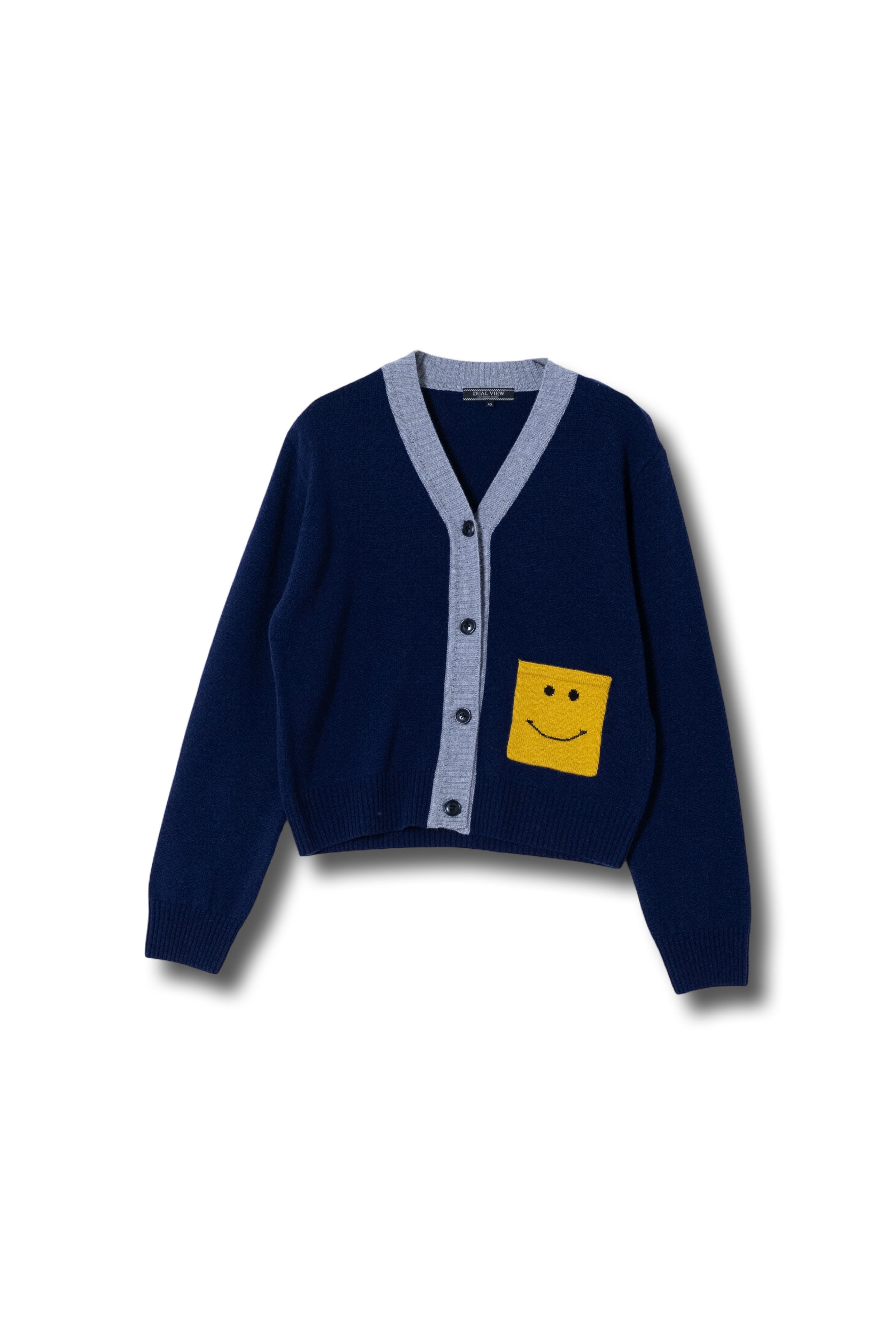 DUAL VIEWニットジャケットオフ白 Ｍサイズ新品 boutique-ann_0814