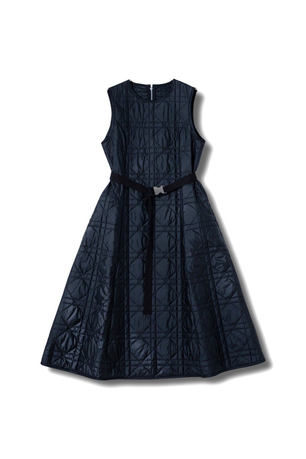 【25AW商品-25146013】シルキータフタキルティングドレス