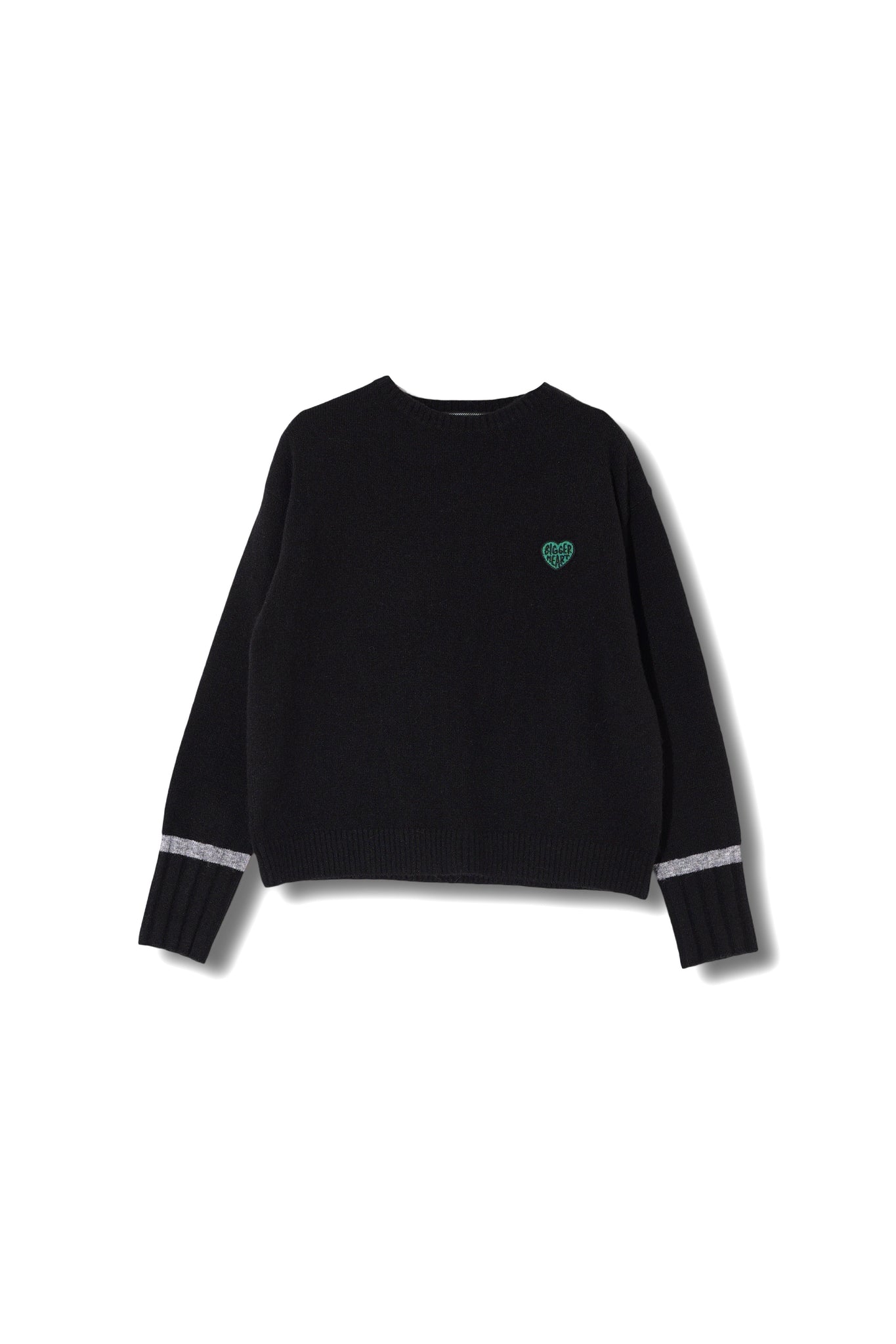 【25AW商品-25358073】ワッペン付きラインデザインプルオーバー