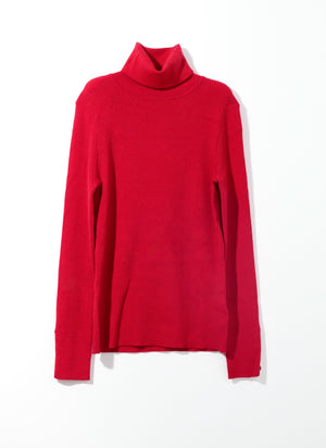 【23AW 商品】袖釦リブタートル