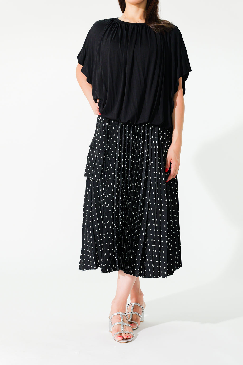 【24AW商品-24848003】ギャザートップス