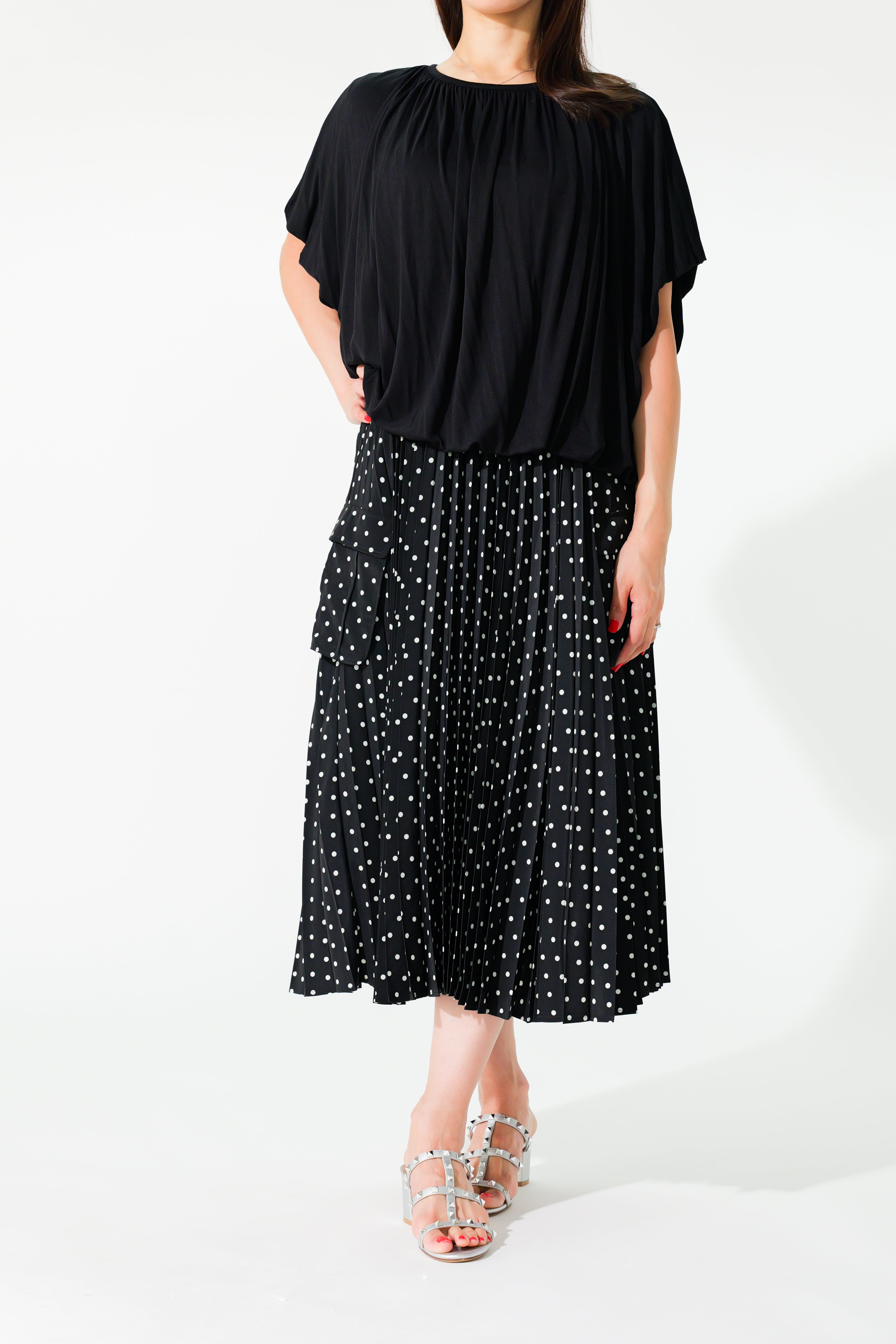 【24AW商品-24848003】ギャザートップス