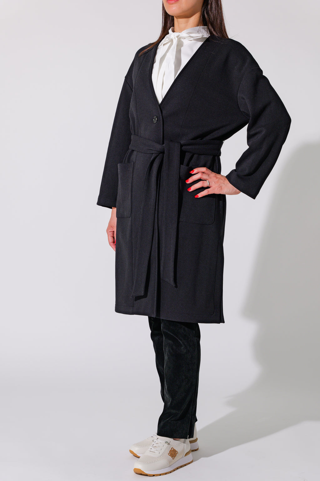 【24AW商品-24853003】ポリエステル レーヨンポンチジャケット