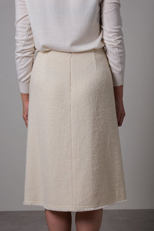 【24AW商品-24152018】リングツイード台形skirt