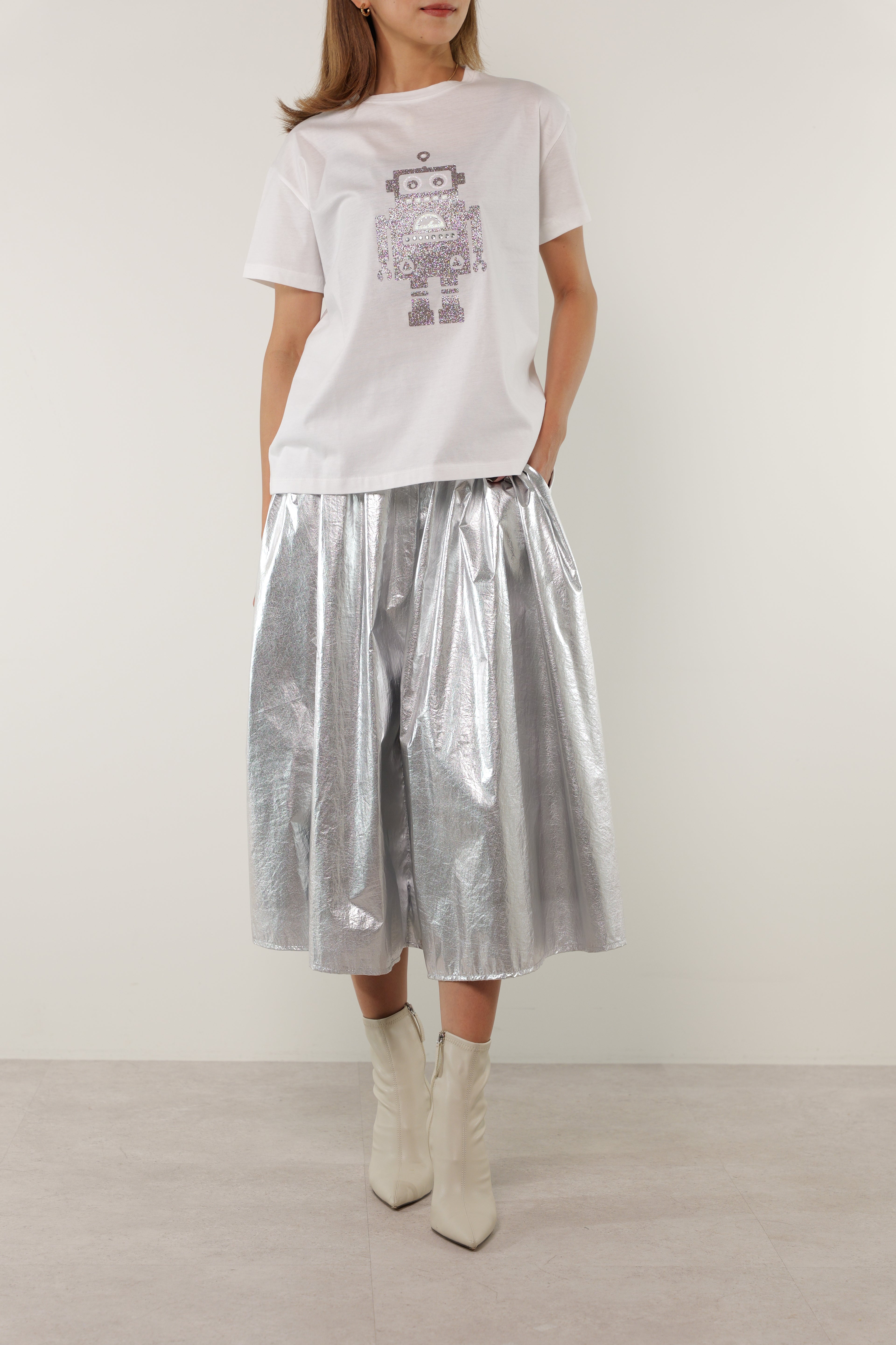 【25SS商品-25818005】ロボットTシャツ