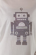 【25SS商品-25818005】ロボットTシャツ