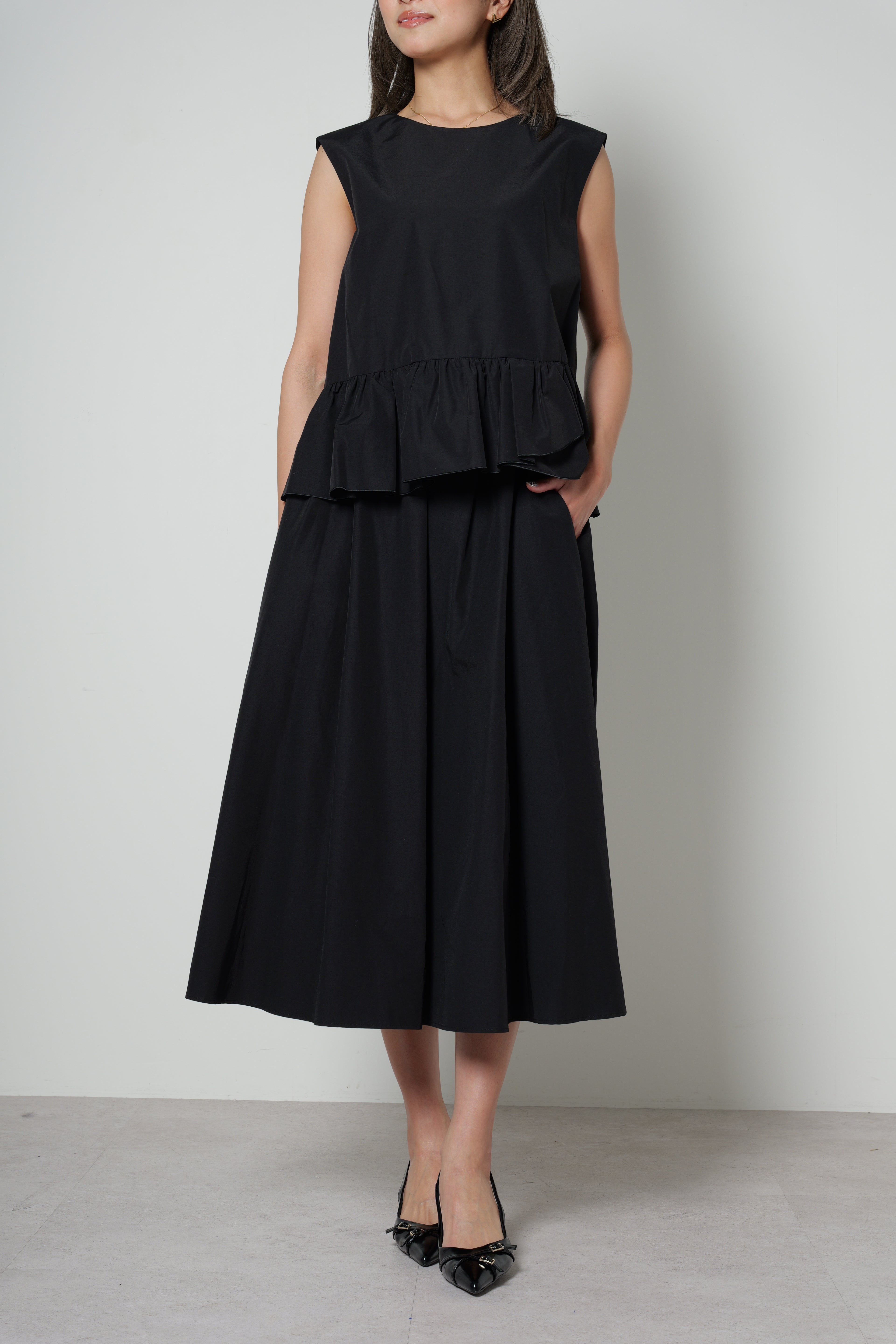 【25122029】ドライオックスウオシャブルスカート