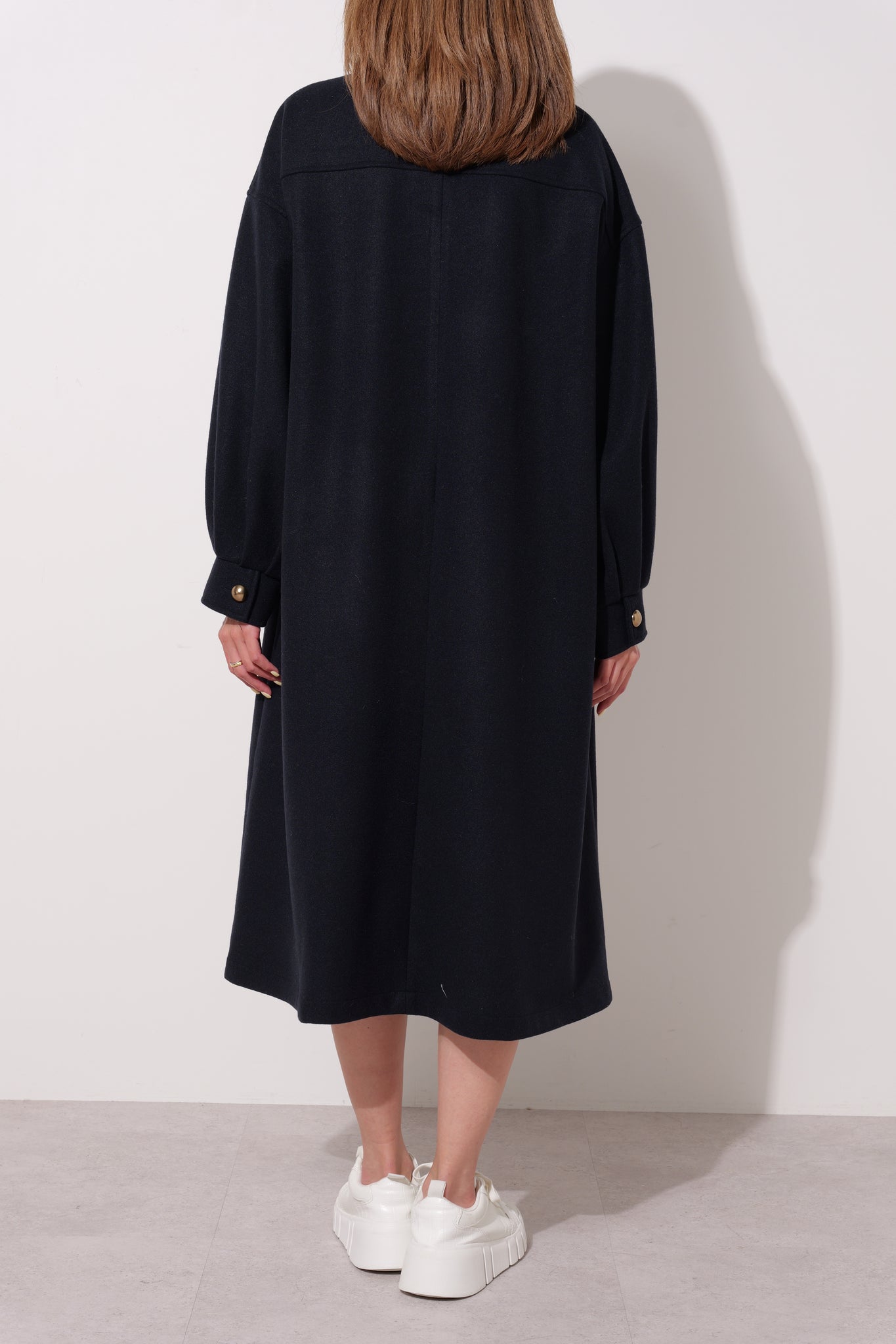 【25AW商品-25146011】コンフォートロングシャツコート