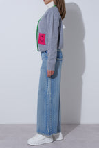 【25AW商品-25348036】スマイルポケットカーディガン