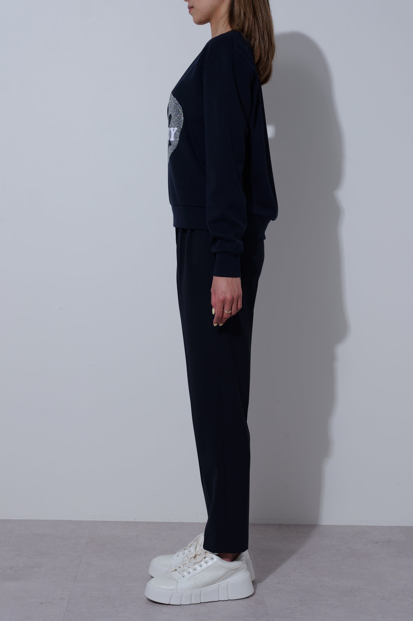 【25AW商品-25144002】ダブルクロステーパードパンツ