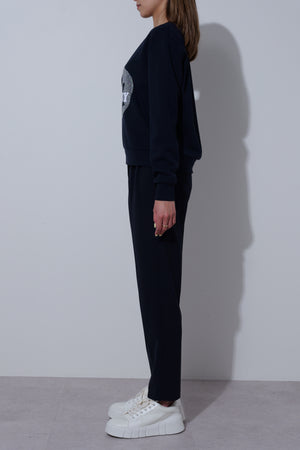 【25AW商品-25144002】ダブルクロステーパードパンツ