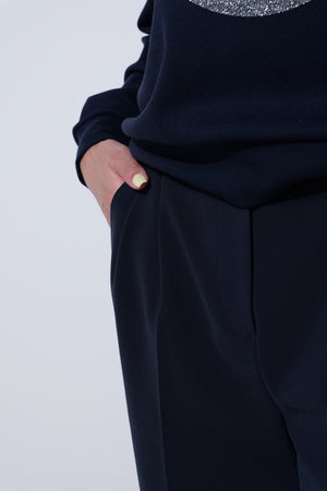 【25AW商品-25144002】ダブルクロステーパードパンツ