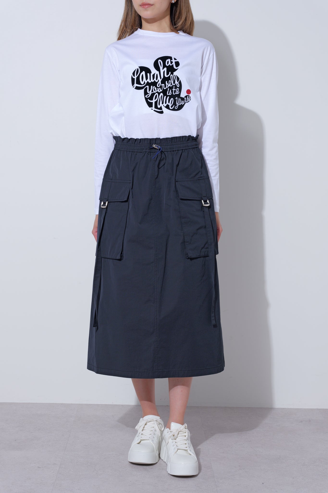【25AW商品-25848003】フロッキーマウスロングスリーブTシャツ