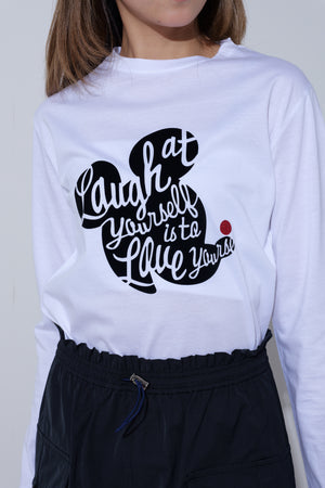 【25AW商品-25848003】フロッキーマウスロングスリーブTシャツ