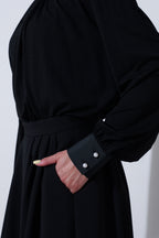 【25AW商品-25840000】ヴィスコースギャザーカットソー