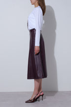 【25AW商品-25848001】エレガントシューズロングスリーブTシャツ