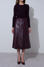 【25AW商品-25348053】ショルダー釦デザインケーブルニットプルオーバー