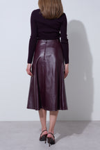 【25AW商品-25348053】ショルダー釦デザインケーブルニットプルオーバー