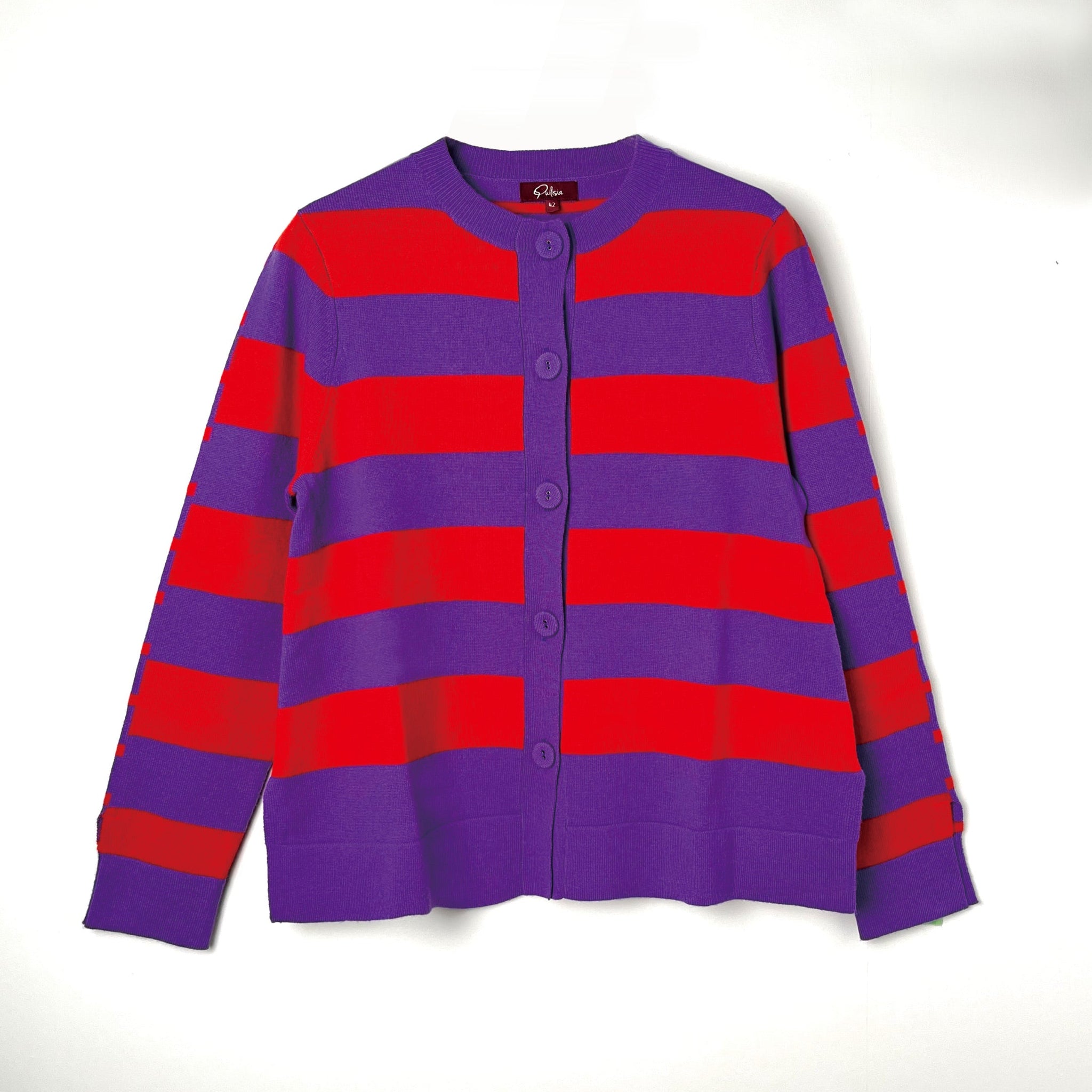 【22AW SALE 商品】Striped Knit Cardigan