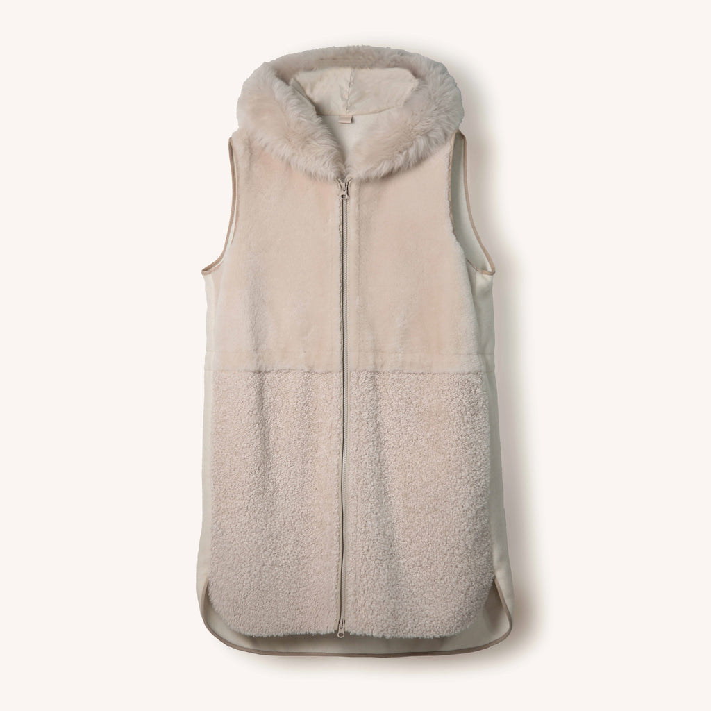 【22AW 商品】Mouton Hoodie Vest