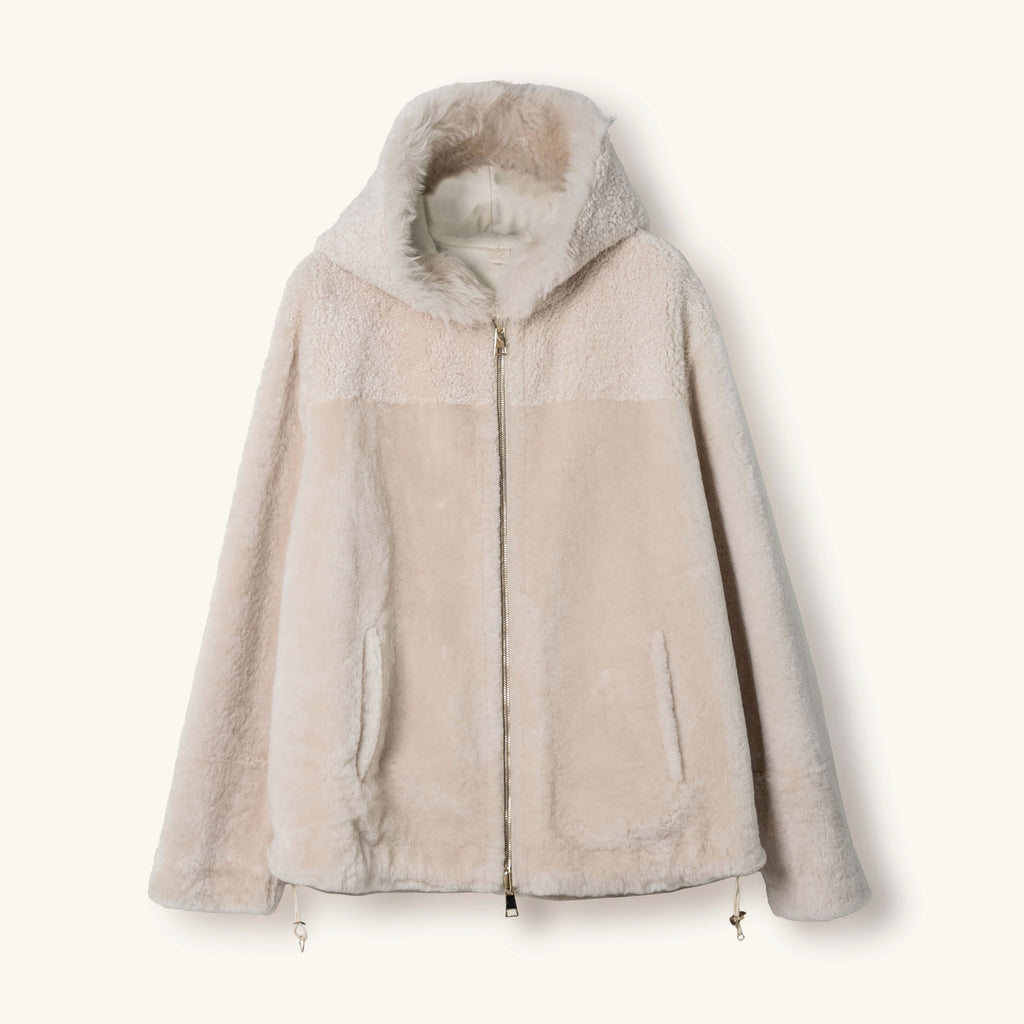 【22AW SALE 商品】Mouton Hoodie Short Coat