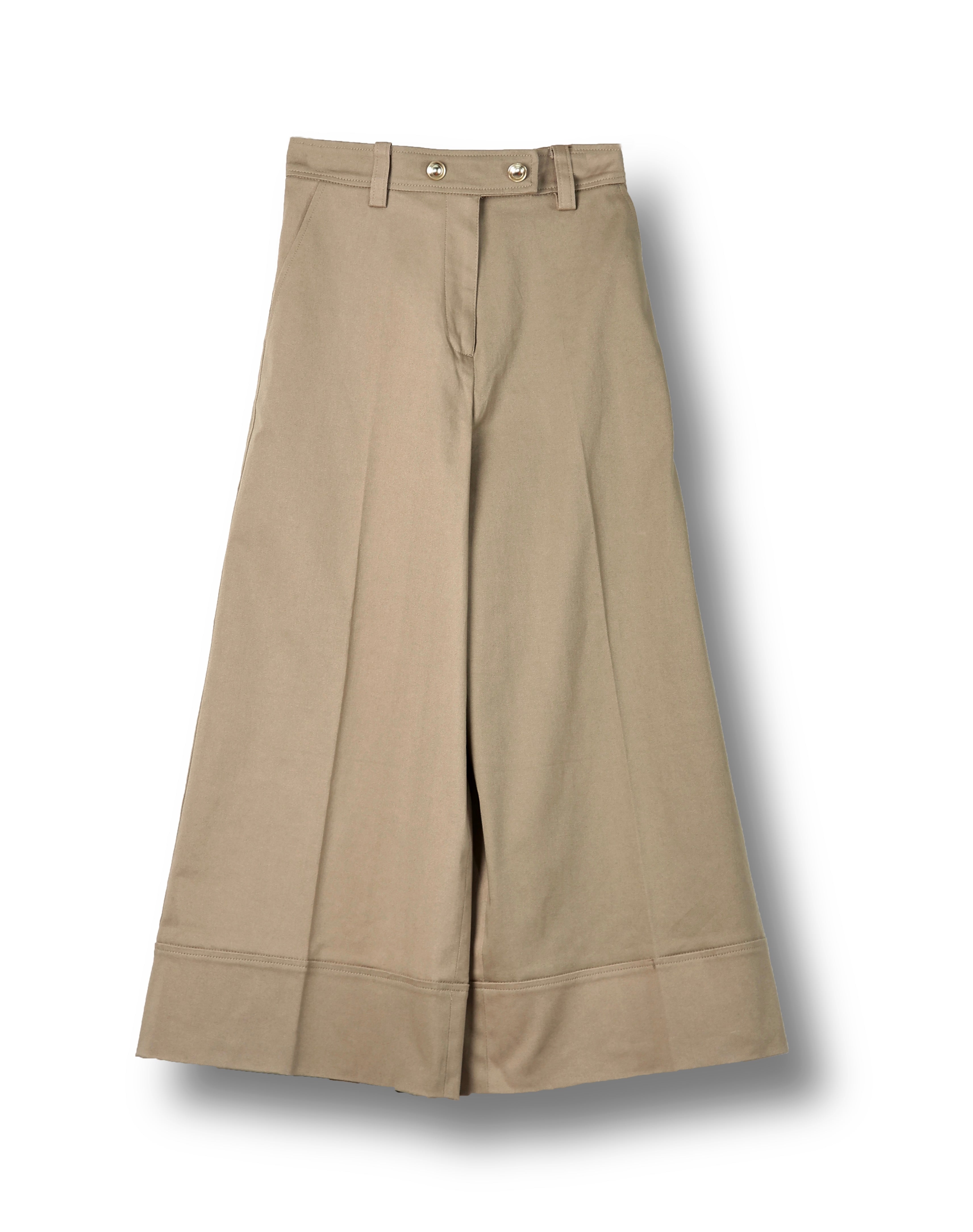 【23114000】綿ストレッチギャバガウチョ