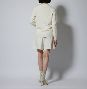 【22AW SALE 商品】River Lace Knit Cardigan